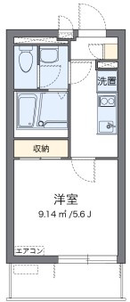 クレイノルミエール蕨の間取り