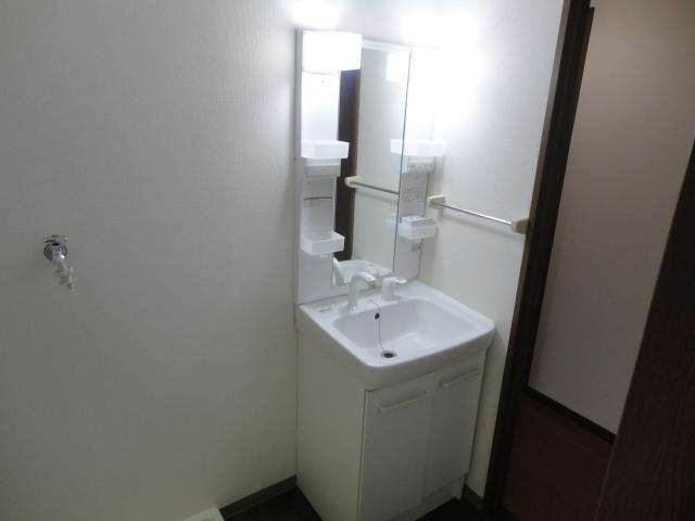 グリーンリバーの洗面所|洗髪洗面化粧台