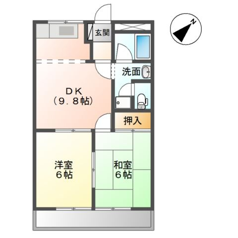メゾンノーブルの間取り