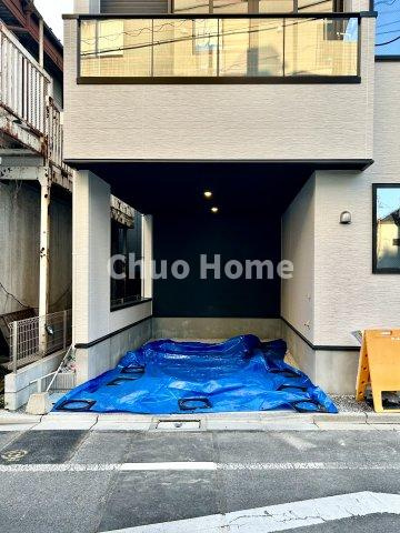 荒川区西尾久7丁目新築分譲住宅の駐車場|カースペース