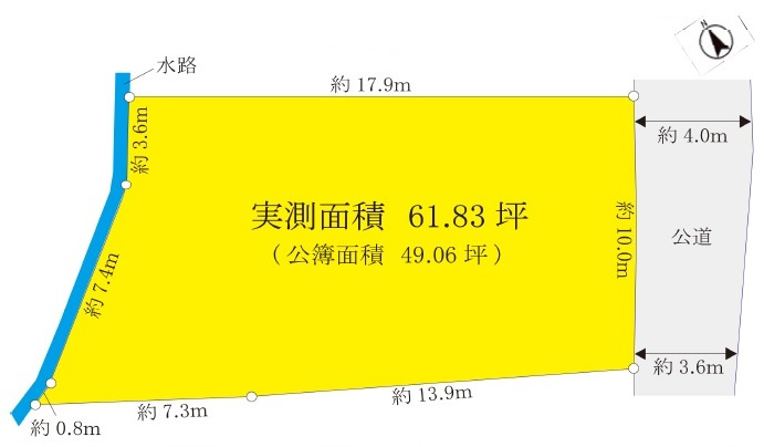 東舞子町　土地の土地図