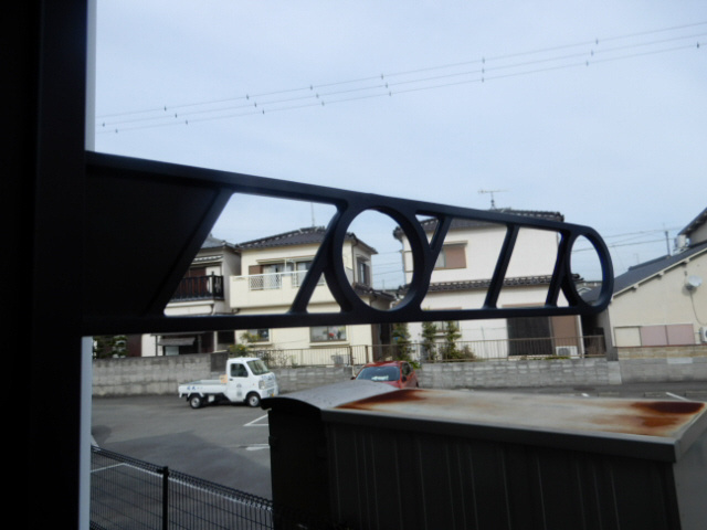 レオパレスあわののバルコニー