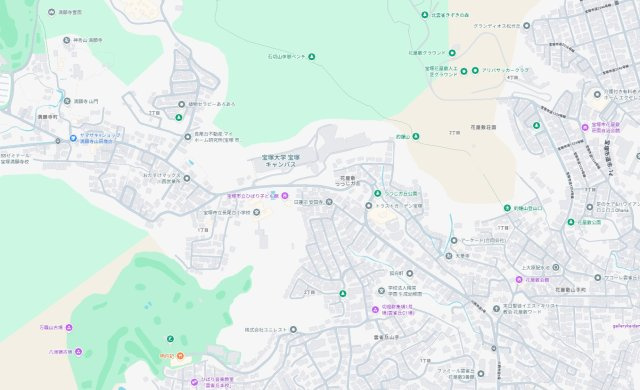 5日(土)6日(日)現地ご見学可能！宝塚市花屋敷つつじガ丘　全2邸の地図
