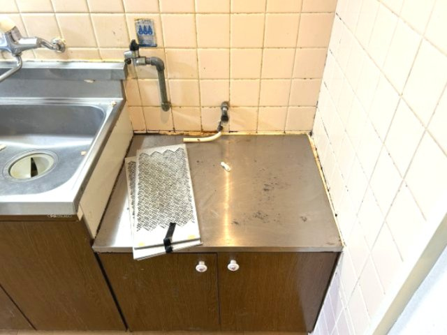 甲南灘コーポラスのキッチン