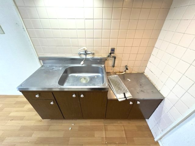 甲南灘コーポラスのキッチン