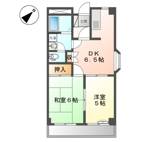 【間取り】 | スパシーバ積川