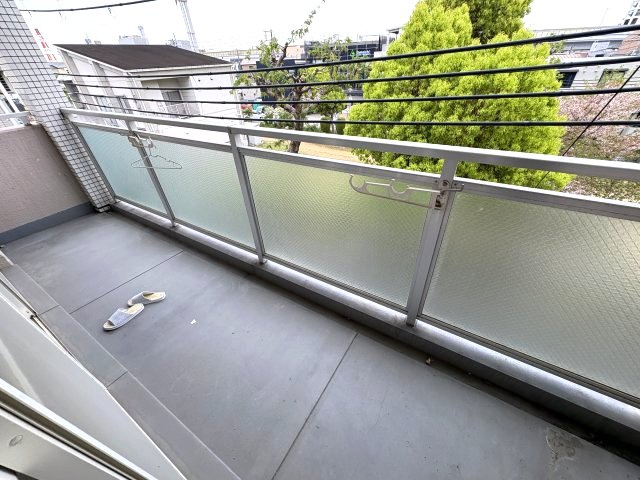 グリーンハウス大石のバルコニー