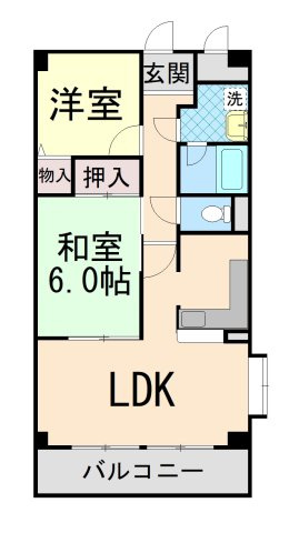 グリーンハウス大石の間取り