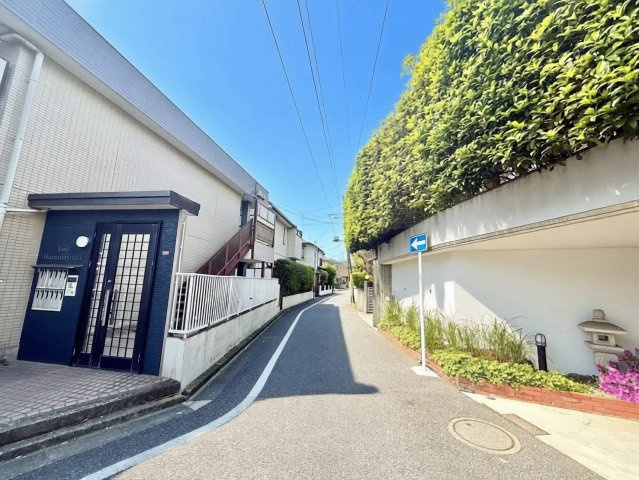 杉並区浜田山1丁目　戸建　残1棟の前面道路含む現地写真|現地写真