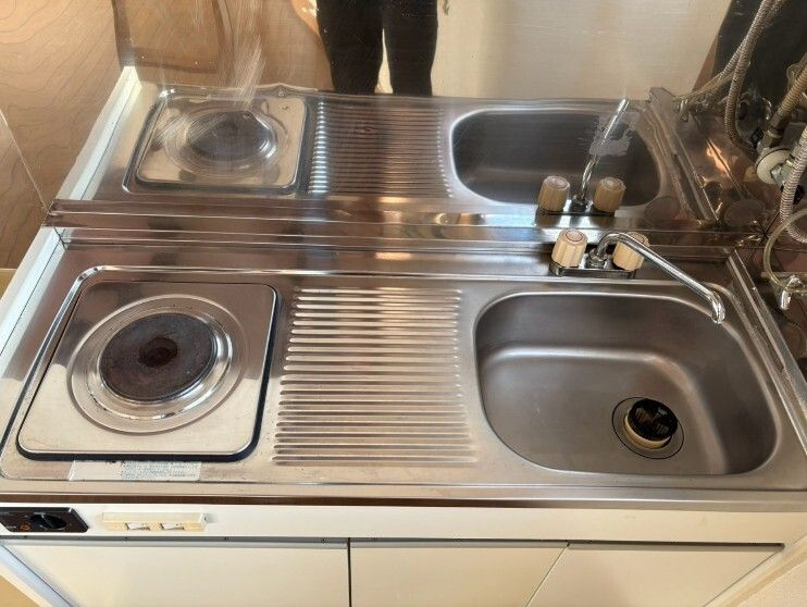 入間鍵山ハイツのキッチン