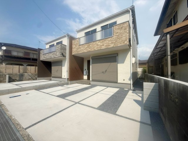 守山市岡1号棟　新築戸建ての駐車場