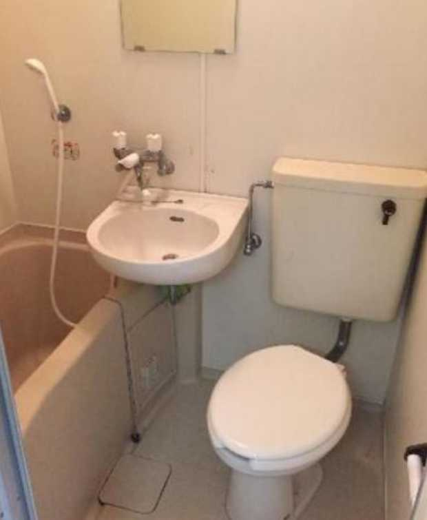 ユーコート上馬　駅近　オートロック　高層階　眺望良好の浴室