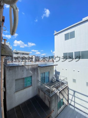 【展望】 | 　三ツ川マンション | 室内からの眺望です