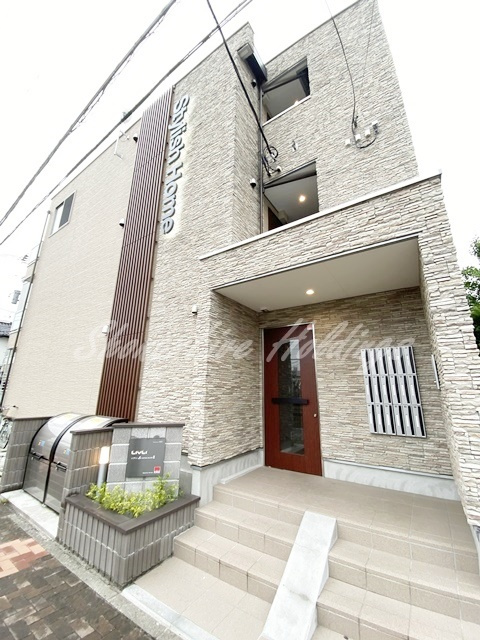 大和市中央２丁目のアパートの外観|敷地内にゴミ置き場♪