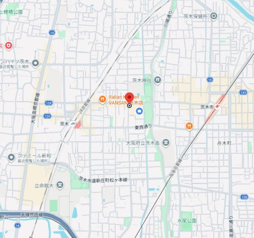 オアシスブリリアントの地図
