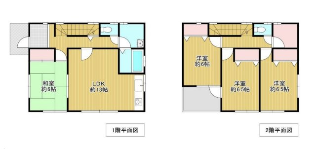 【間取り】 | 坂戸市島田　中古戸建