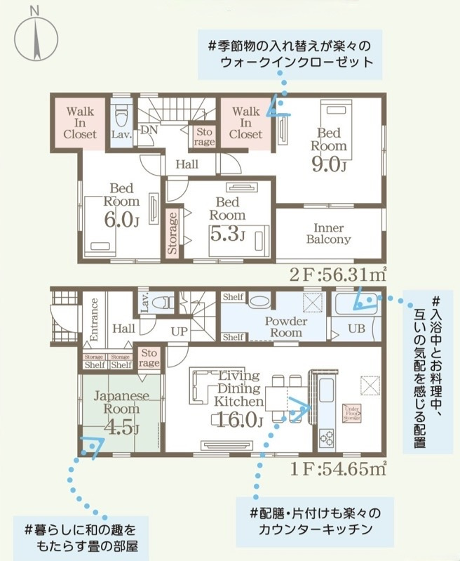 リーブルガーデン熊本市南区田井島の間取り