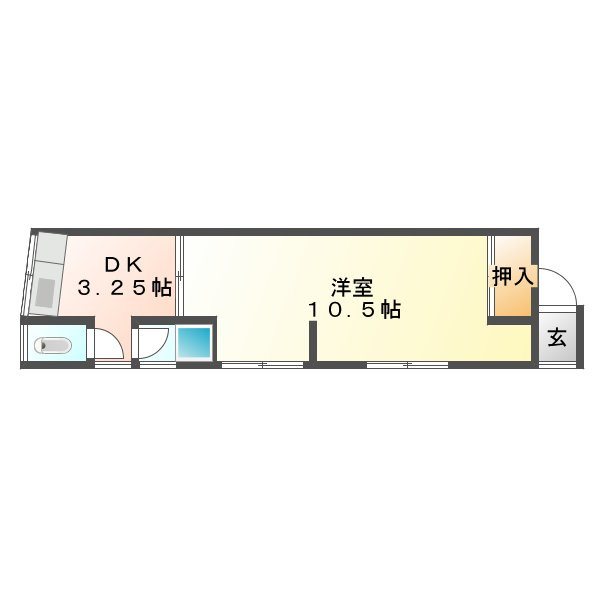 ソルトインハイツの間取り