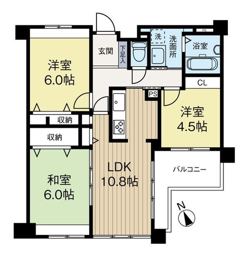ルイシャトレ香櫨園の間取り