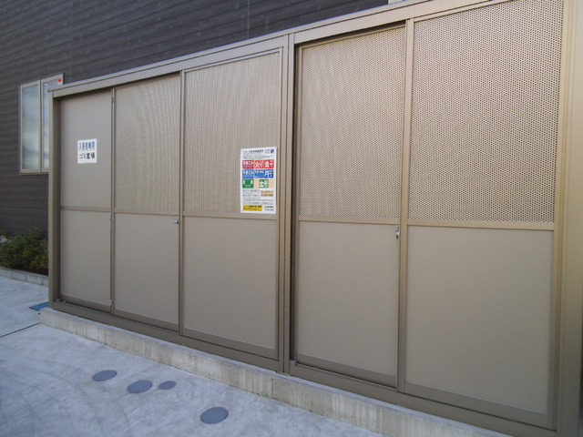 リブリ・桜レジデンスのその他共用部分|ゴミはこちらに置けます！