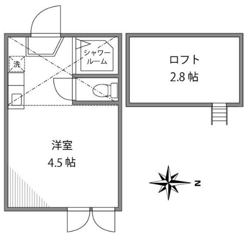 フェリスクラウンの間取り