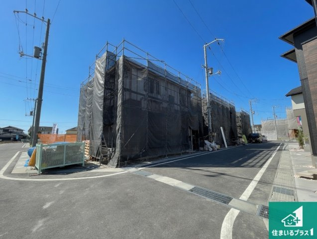 ★現地見学可能！★大津市雄琴　第2期　新築一戸建ての外観|現在建築中！落ち着いた街並みで新生活を始めることが出来そう！周辺の物件も併せてご紹介させて頂きます！