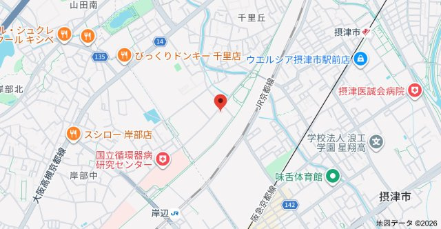 ローレルスクエア健都ザ・レジデンス First stageの地図
