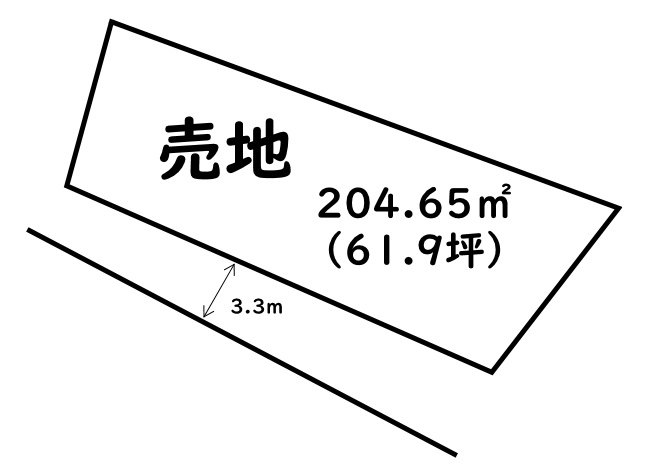 群馬県桐生市境野町5丁目の土地図