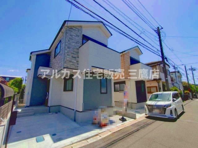 中央線 東小金井駅 徒歩19分 新築戸建 小金井市緑町３丁目の前面道路含む現地写真