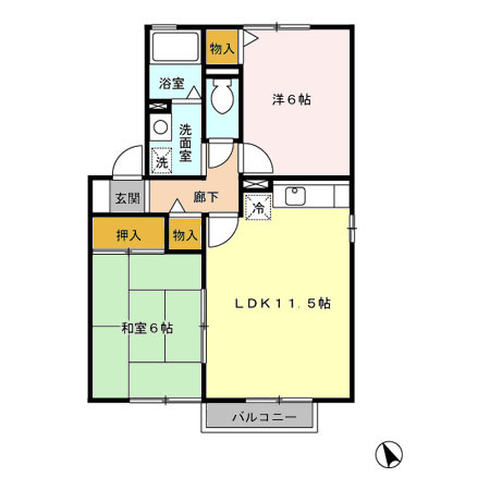 セジュールトキの間取り