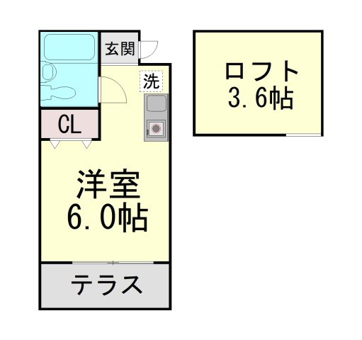 シティーホームズ六甲の間取り