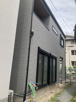 【外観】 | 東灘区住吉宮町一丁目　新築戸建　ルーフバルコニーがある家