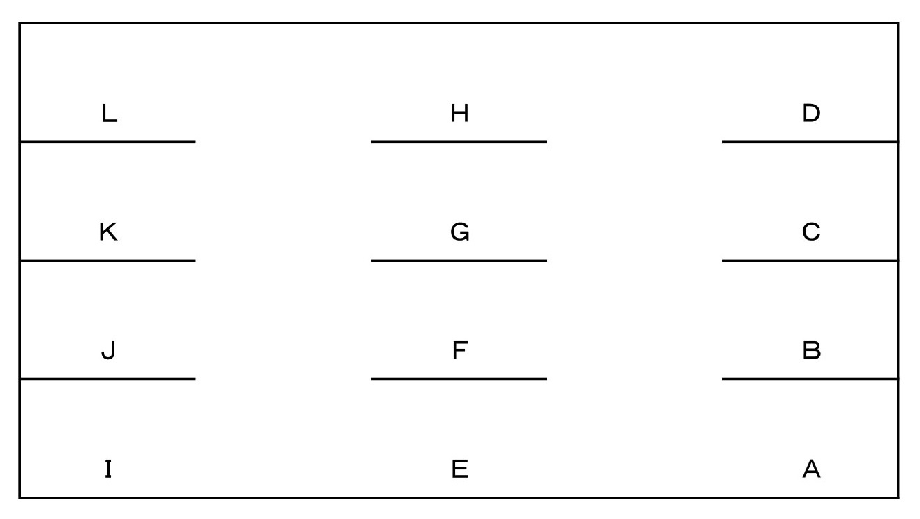 後河原橋本駐車場の間取り