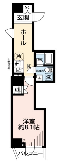 プレール・ドゥーク池上Ⅱの間取り|間取り