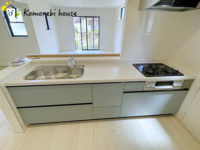 上尾市瓦葺　新築一戸建て　リーブルガーデン　01のキッチン|26.7.26　撮影済み