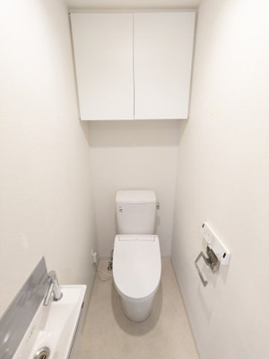 【トイレ】 | ガーデン都立大 | シンプルで使いやすいトイレです