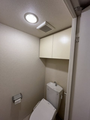 【トイレ】 | メインステージ広尾 | 落ち着いた色調のトイレです