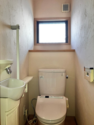 【トイレ】 | 奥沢戸建 | トイレです