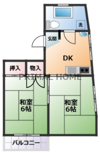 【間取り】 | 新見東神奈川ビル