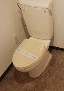 【トイレ】 | 新品家具付きマンション目黒7(KaGood東京) | 落ち着いたトイレです