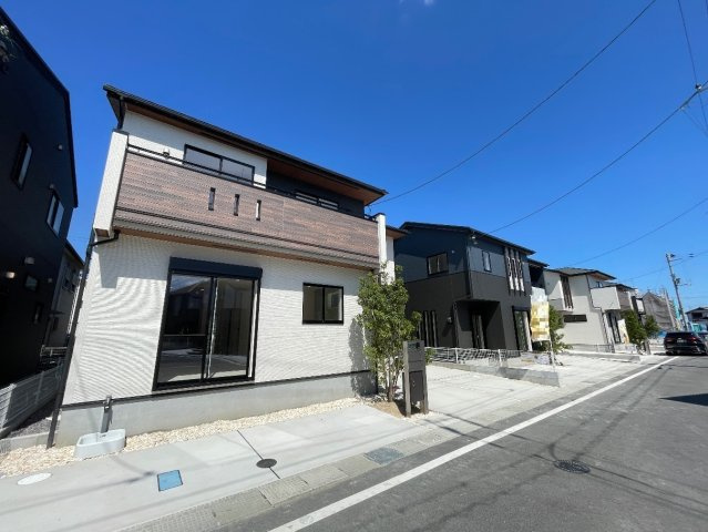 大津市雄琴　第2期　新築一戸建ての外観|現在の進捗状況です！順調に作業進行中、完成が待ち遠しいです！詳細の間取り等、お気軽にお問い合わせください！