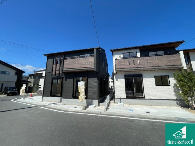 大津市雄琴　第2期　新築一戸建ての外観|現在建築中！落ち着いた街並みで新生活を始めることが出来そう！周辺の物件も併せてご紹介させて頂きます！