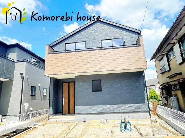 上尾市瓦葺　新築一戸建て　リーブルガーデン　02の外観|26.8.6　撮影済み