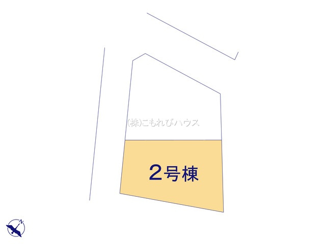 上尾市瓦葺　新築一戸建て　リーブルガーデン　02の区画図|2号棟
