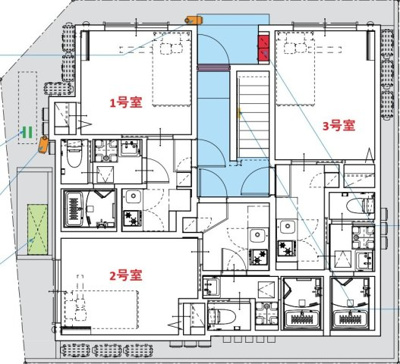 【区画図】 | A-レジデンス大門（エーレジデンスダイモン）