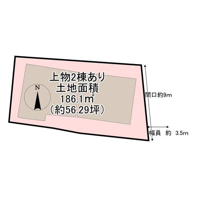 一乗寺堂ノ前町 土地の土地図