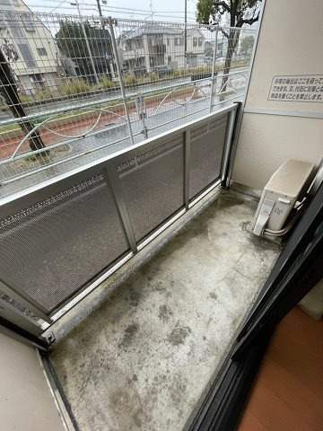 レオパレス甲子園CITYのバルコニー