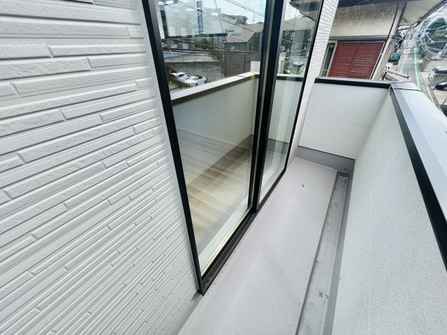 千葉市稲毛区天台５丁目６期のバルコニー