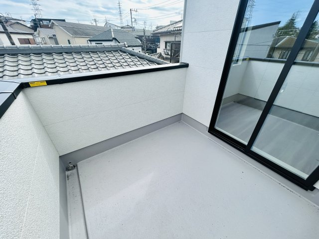 千葉市稲毛区天台５丁目６期のバルコニー
