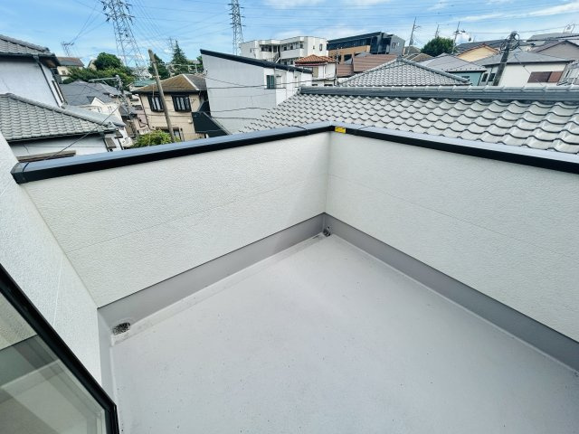 千葉市稲毛区天台５丁目６期のバルコニー
